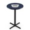 Holland Bar Stool Co 36" Blk Wrinkle Butler University Pub Table L211B3628Butler - alternate 1